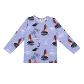 Long-sleeved shirt made of cotton (organic)